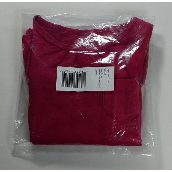 Carter's Toddler Girls Long Sleeve Peplum Hem Purple Size 3T - Picture 7 of 8